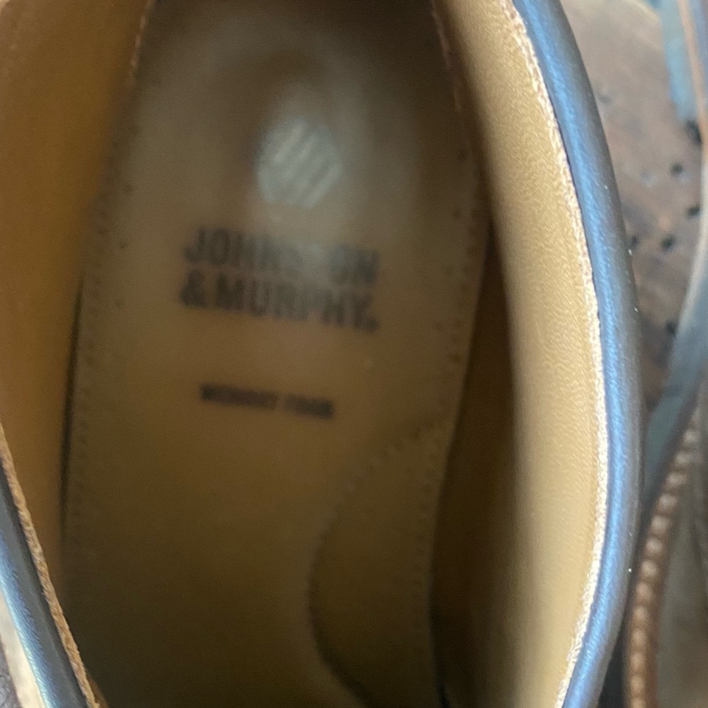 Johnston & Murphy Tan Brown Leather Chukka Boots - Picture 5 of 7